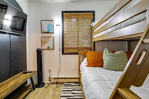 Deck, Fire Pit & Sauna: Big Bass Lake Getaway!