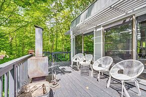 'alpine House' Modern Delevan Cabin on 2 Acres