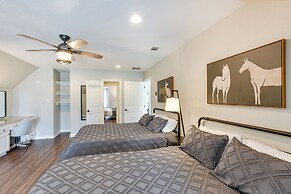 Spacious Wills Point Retreat w/ Pool & Pond!