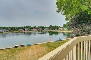 Lakefront Shelby Twp Getaway w/ Swim Pond!