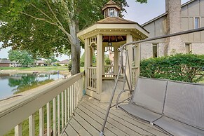 Lakefront Shelby Twp Getaway w/ Swim Pond!