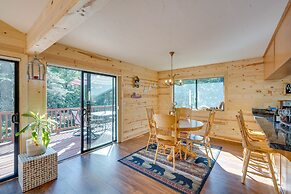 Hike, Ski & Unwind: Cabin w/ Hot Tub in Pioneer!