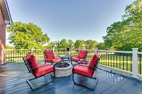 Spacious Greenbrier Vacation Rental on ~ 4 Acres!