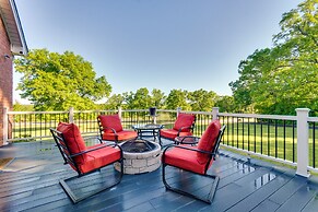 Spacious Greenbrier Vacation Rental on ~ 4 Acres!