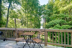 Lakefront Maryland Cabin w/ Fire Pit, Grill & Deck