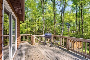 Lakefront Maryland Cabin w/ Fire Pit, Grill & Deck