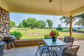 Delaware Vacation Rental: Walk to Lake Dardanelle!