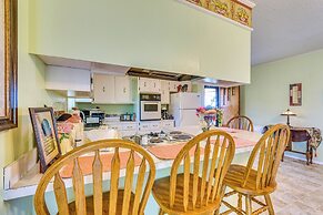 Delaware Vacation Rental: Walk to Lake Dardanelle!