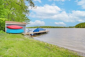 Wisconsin Vacation Rental w/ Fire Pit on Long Lake