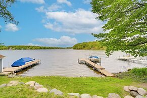 Wisconsin Vacation Rental w/ Fire Pit on Long Lake