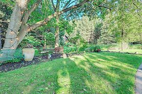 Magical Metamora Cottage w/ Fire Pit, Pond, Deck!