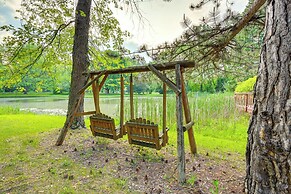 Magical Metamora Cottage w/ Fire Pit, Pond, Deck!