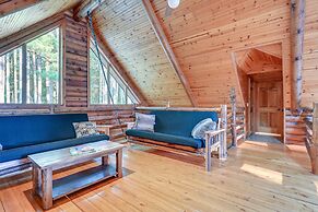 Magical Metamora Cottage w/ Fire Pit, Pond, Deck!