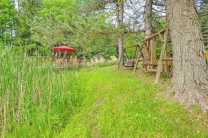 Magical Metamora Cottage w/ Fire Pit, Pond, Deck!