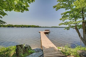 Lakefront Michigan Retreat w/ Private Dock