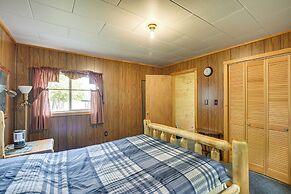 Peaceful Lakefront Cabin Getaway: Dock, Fire Pit!