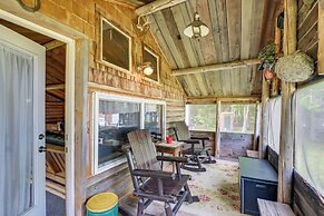 Peaceful Lakefront Cabin Getaway: Dock, Fire Pit!