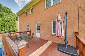 Roomy Martinsville Vacation Rental w/ Private Deck