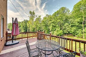 Roomy Martinsville Vacation Rental w/ Private Deck