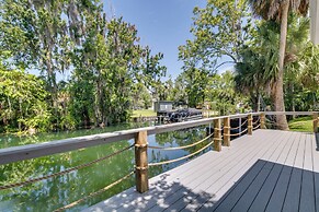 Waterfront Florida Abode w/ Deck, Grill & Fire Pit