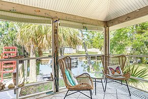 Waterfront Florida Abode w/ Deck, Grill & Fire Pit