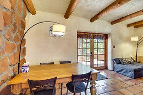 Secluded Ramah Cottage: Patios & Outdoor Fireplace