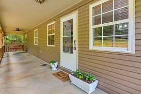 Searcy Vacation Rental w/ Deck & Water Views!