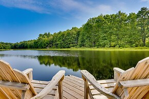 Lakefront Catskills Container Home: Private Lake