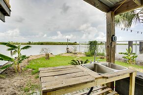 Golden Meadow Getaway: Waterfront Retreat w/ Deck