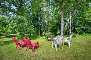 Cozy Wisconsin Retreat w/ Deck, Grill & Fire Pit!