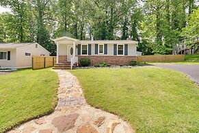 Walk to Beach: Charming Maryland Home w/ Yard!