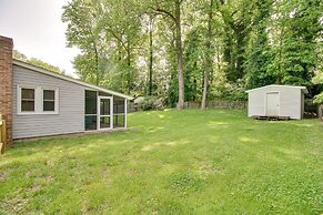 Walk to Beach: Charming Maryland Home w/ Yard!