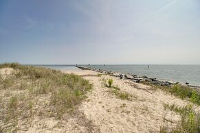 Walk to Beach: Charming Maryland Home w/ Yard!