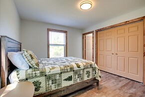 Wooded Hancock Home Near Ski & Snowmobile Trails!