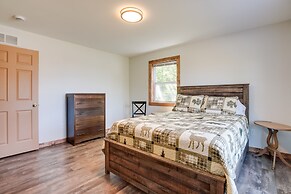 Wooded Hancock Home Near Ski & Snowmobile Trails!