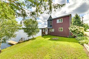 Maine Lake House w/ Private Dock & Kayaks!