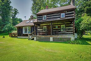 Historic Morrisdale Area Cabin w/ Deck & Fireplace