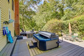 Waterfront Millington Vacation Rental w/ Hot Tub!