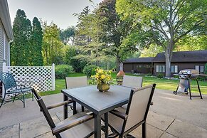 Pet-friendly Michigan Escape w/ Patio & Gas Grill!