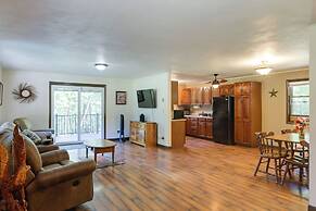 Riverfront Covington Cabin w/ Deck & Fire Pit!