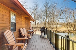 Riverfront Covington Cabin w/ Deck & Fire Pit!