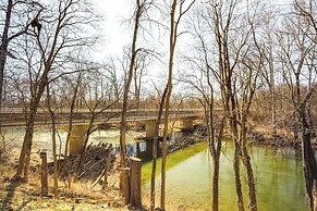 Riverfront Covington Cabin w/ Deck & Fire Pit!