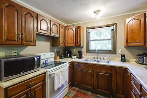 Riverfront Covington Cabin w/ Deck & Fire Pit!