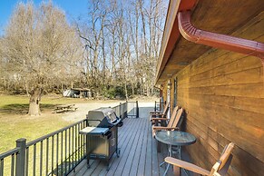 Riverfront Covington Cabin w/ Deck & Fire Pit!