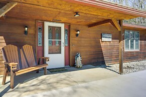 Riverfront Covington Cabin w/ Deck & Fire Pit!