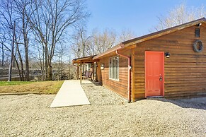 Riverfront Covington Cabin w/ Deck & Fire Pit!