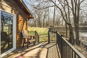 Riverfront Covington Cabin w/ Deck & Fire Pit!