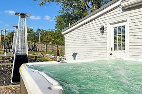 Shelbyville Farmhouse w/ Hot Tub, Fire Pit & Grill