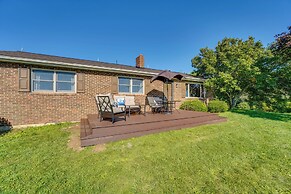Muncy Vacation Rental w/ Deck & Views