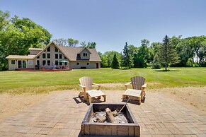 Lakefront Sunburg Vacation Rental w/ Boat Dock!